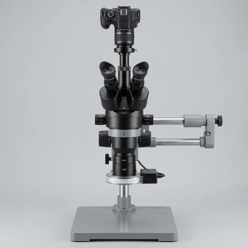 AmScope SM-4TZ-90S 3.5X-90X Trinocular Stereo Zoom Microscope