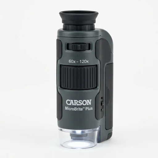 Carson MicroBrite Plus 60x-120x Pocket Microscope