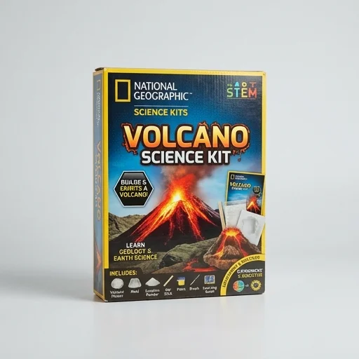 National Geographic Volcano Science Kit
