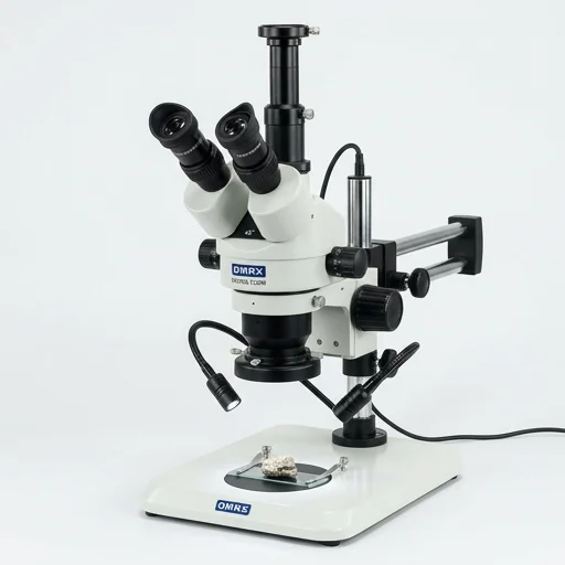 OMAX Stereo Zoom Trinocular Microscope